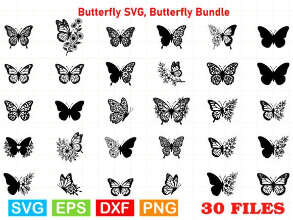Butterfly SVG, Butterfly Bundle