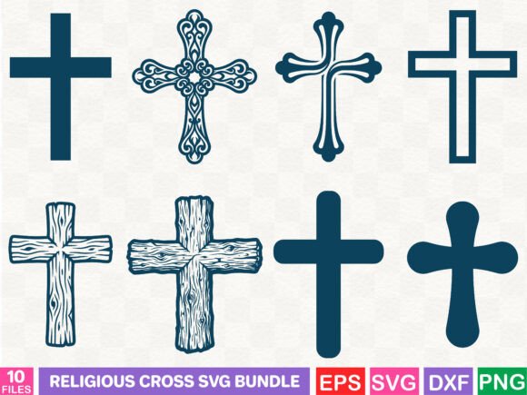 Religious Cross SVG Bundle