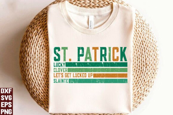 Retro Checkered St Patrick’s Day SVG, PNG