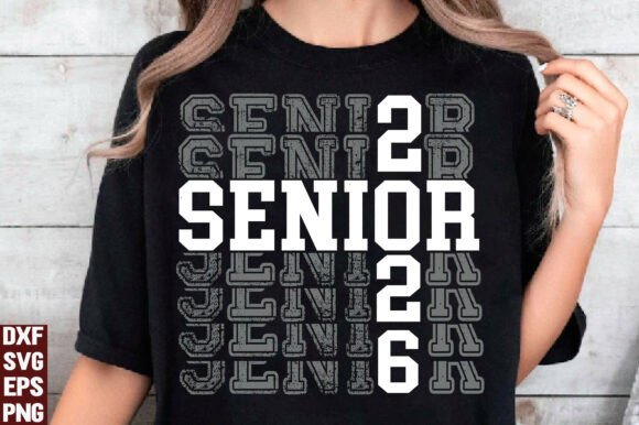 Senior 2026 SVG, Graduation