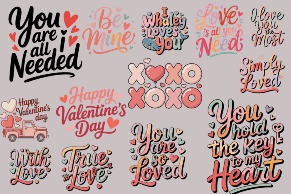 Valentines Day SVG PNG Mega Bundle Val